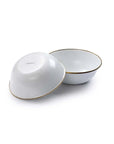 Barebones Enamel Dining Ware Bundle - Eggshell