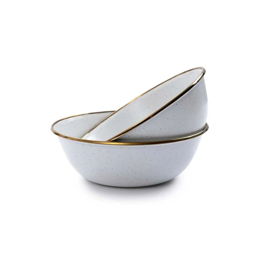 Barebones Enamel Dining Ware Bundle - Eggshell