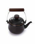 Barebones Enamel Teapot - Charcoal