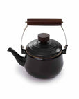 Barebones Enamel Teapot - Charcoal