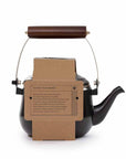 Barebones Enamel Teapot - Charcoal