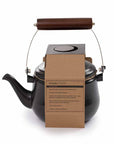 Barebones Enamel Teapot - Charcoal