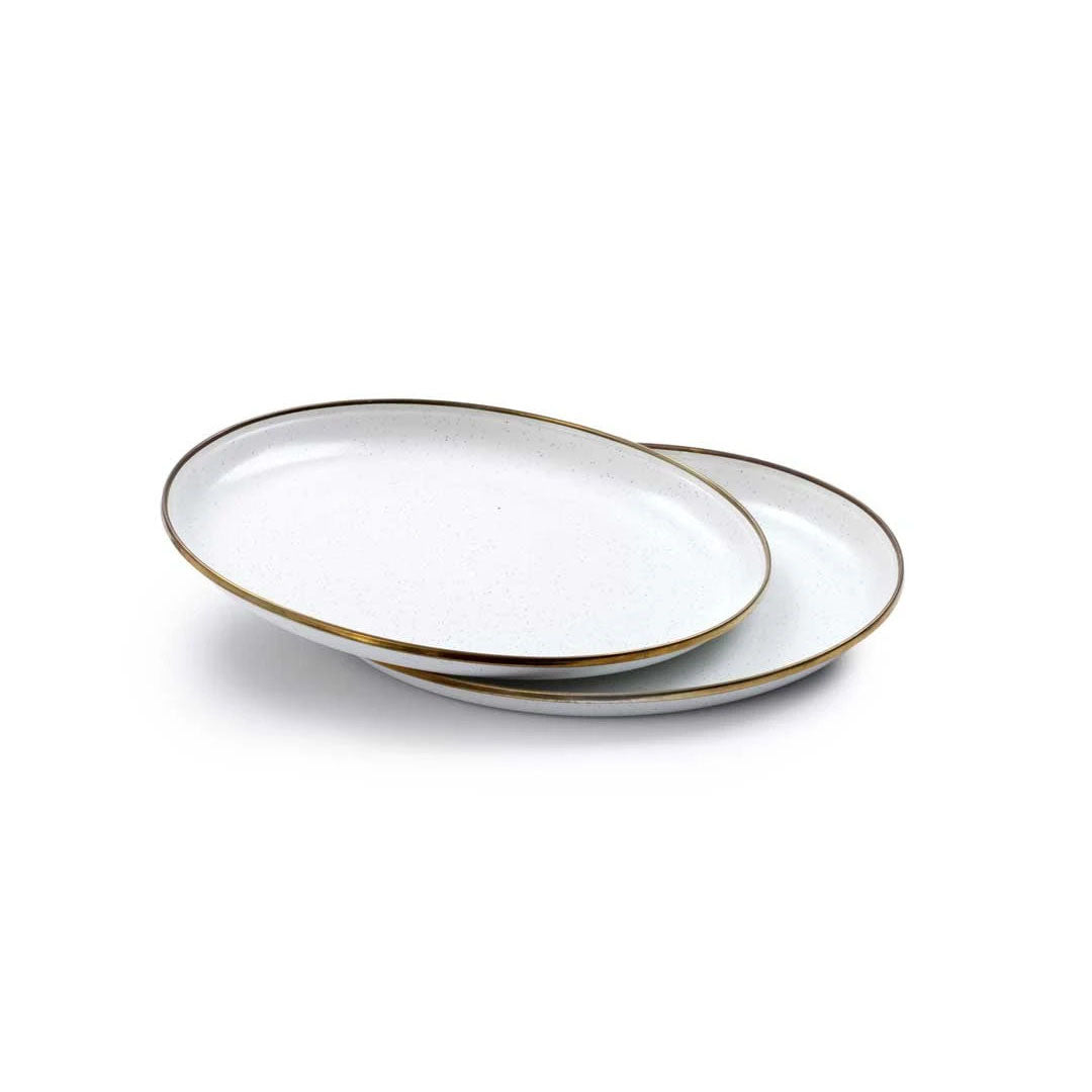 enamel plate set