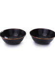 Barebones Enamel Bowl - Charcoal